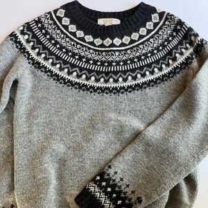 KENAR Fair Isle Sweater